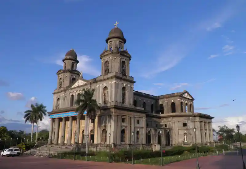 Cross with a circle in the center on top